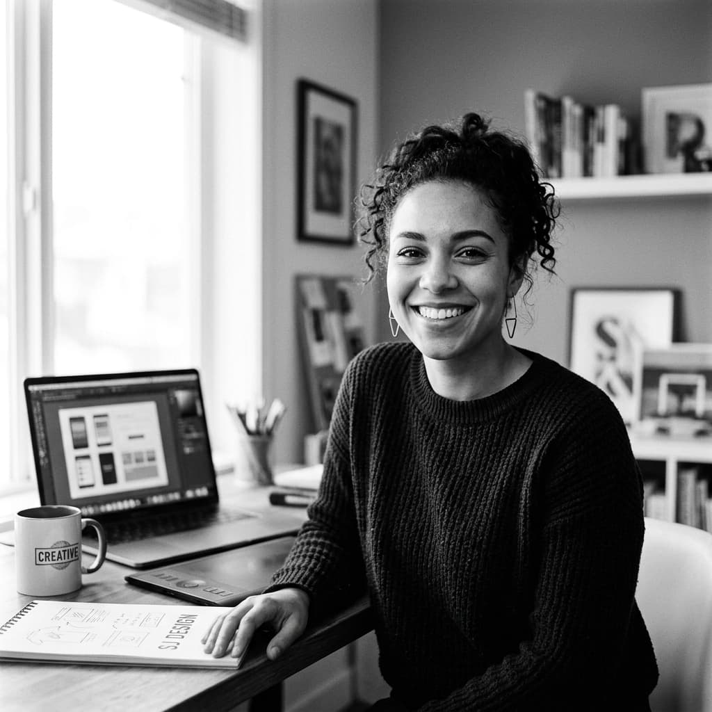 Sazi Balasingam, graphic designer and brand identity designer